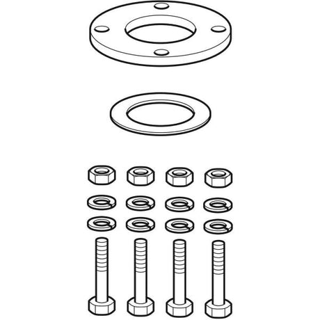 Geberit PE Set Flansch: d=110mm, di=102mm