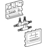 Geberit Mepla Kreuzungs-T-Stück mit Dämmbox: CW617N, d=20mm, d1=16mm, d2=20mm