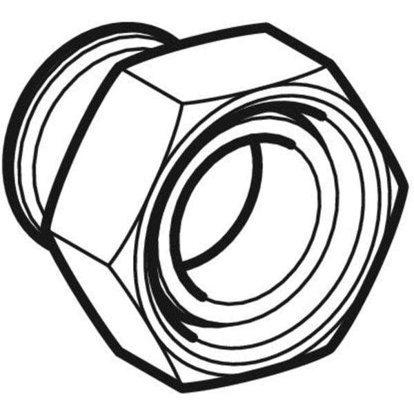 Geberit Mapress Kupfer Übergang mit Überwurfmutter (Gas): CW602N, d=28mm, G=1 3/8″