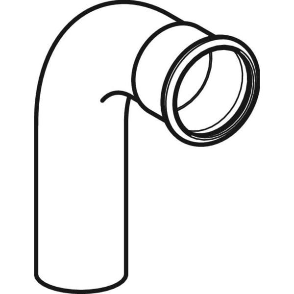 Geberit Mapress Kupfer Bogen mit Einschubende (Gas): 90°