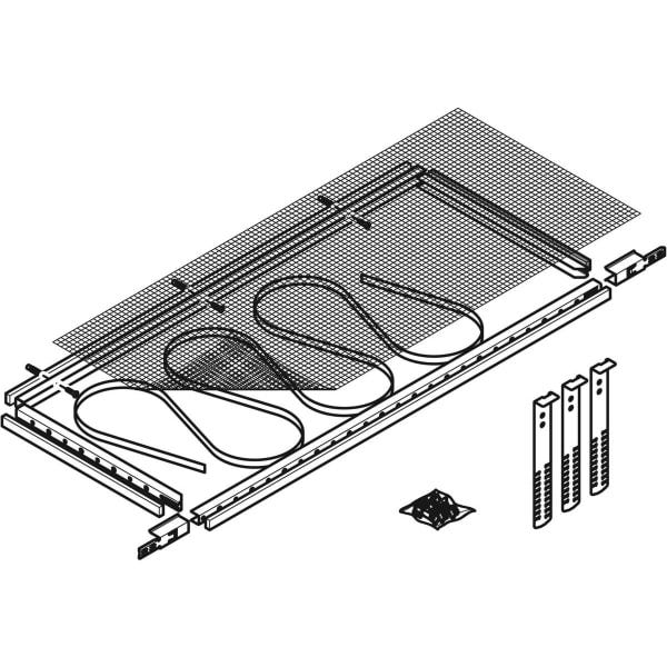 Geberit Deckenschott FSH 90: L=100cm