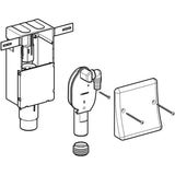 Geberit Set UP-Geruchsverschluss für Geräte, mit einem Anschluss, Wandeinbaukasten und Abdeckplatte: d=50–56mm