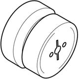 Geberit Silent-db20 Enddeckel verschraubbar: d=160mm