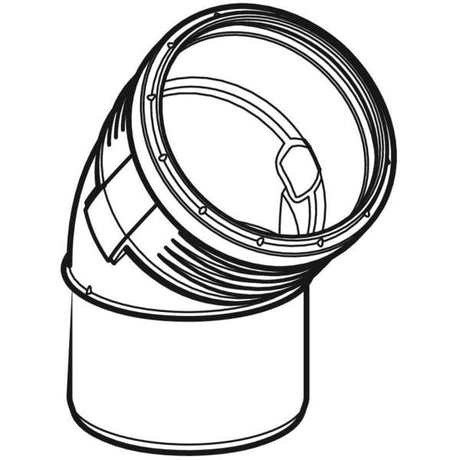 Geberit Silent-PP Bogen: 45°
