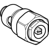 Geberit Abpressstopfen für Rohrende: Werkstoff=Stahl, d=25mm