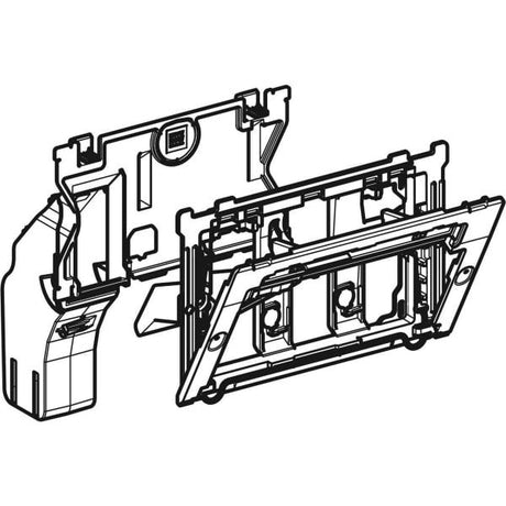 Geberit DuoFresh Einschub für Reinigungswürfel, für Sigma UP-Spülkasten 12 cm