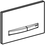 Geberit Sigma50 Betätigungsplatte für 2-Mengen-Spülung, Square, Metallfarbe verchromt