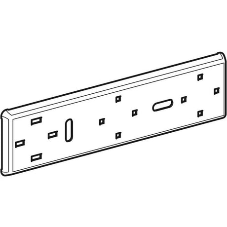 Geberit Mapress Montageplatte für Gaszähler: 1.0215, AD=25cm
