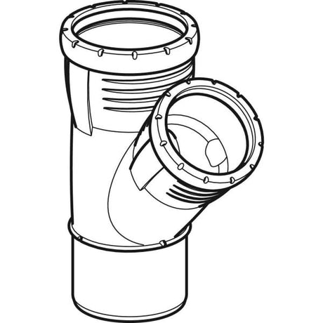 Geberit Silent-Pro Abzweig 45°