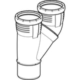 Geberit Silent-Pro Parallelabzweig 45°