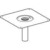 Geberit Pluvia Dampfsperrenanschluss: d=56mm, Anschluss Abdichtung=CrNi-Stahl 1.4301