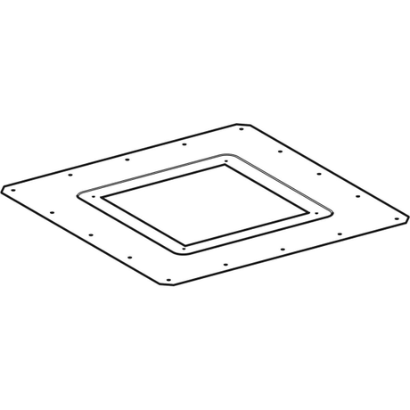 Geberit Pluvia Befestigungsblech