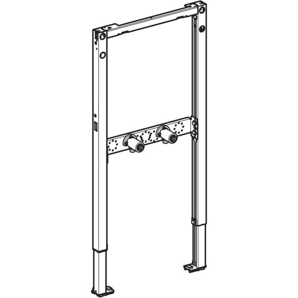 GE Duofix Element f. Dusche und BW 98-112 cm, Wandarmatur AP