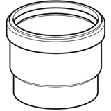 Geberit PE Steckmuffe mit Lippendichtung