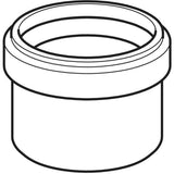 Geberit PE Steckmuffe reduziert, mit Lippendichtung: d=56mm