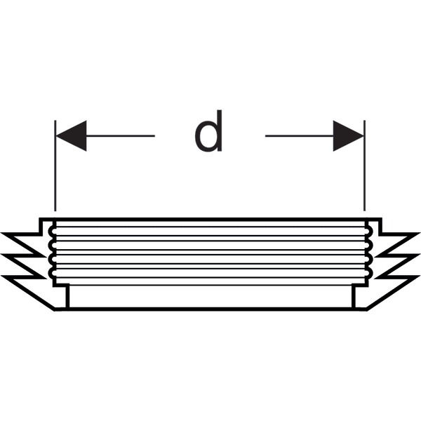 Geberit Manschette: d=105mm