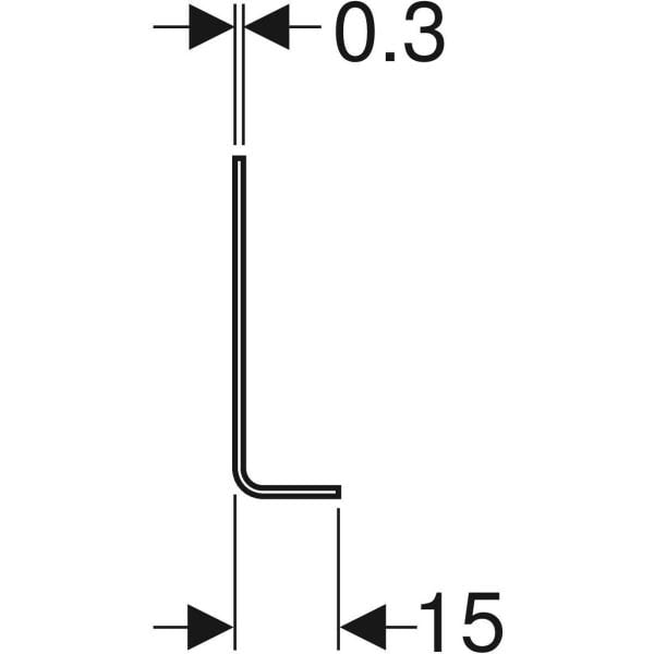 Geberit Kombifix Set Fußstützen (2 St.)