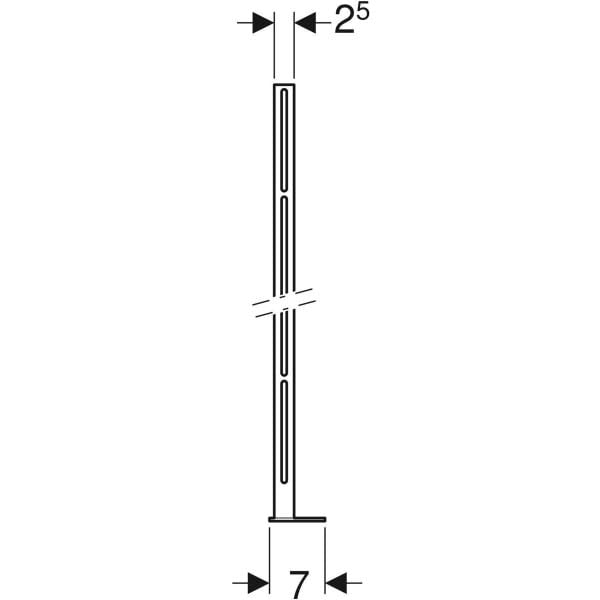 Geberit Kombifix Set Ständer mit Fußplatte