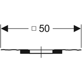Geberit Pluvia Folienkörper für Dachabdichtungsfolien: Anschluss Abdichtung=FPO-A (Sarnafil TG 66)