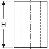 Geberit Rohrschott120: d=110mm, di=134mm