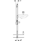 Geberit Duofix Element für WT, 130 cm für AP-Armatur