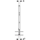 Geberit Duofix Ständer teilhoch, 82–130 cm: H=82cm