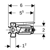 Geberit GIS Profilverbinder