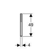 Geberit Kombifix Set Fußstützen (2 St.)