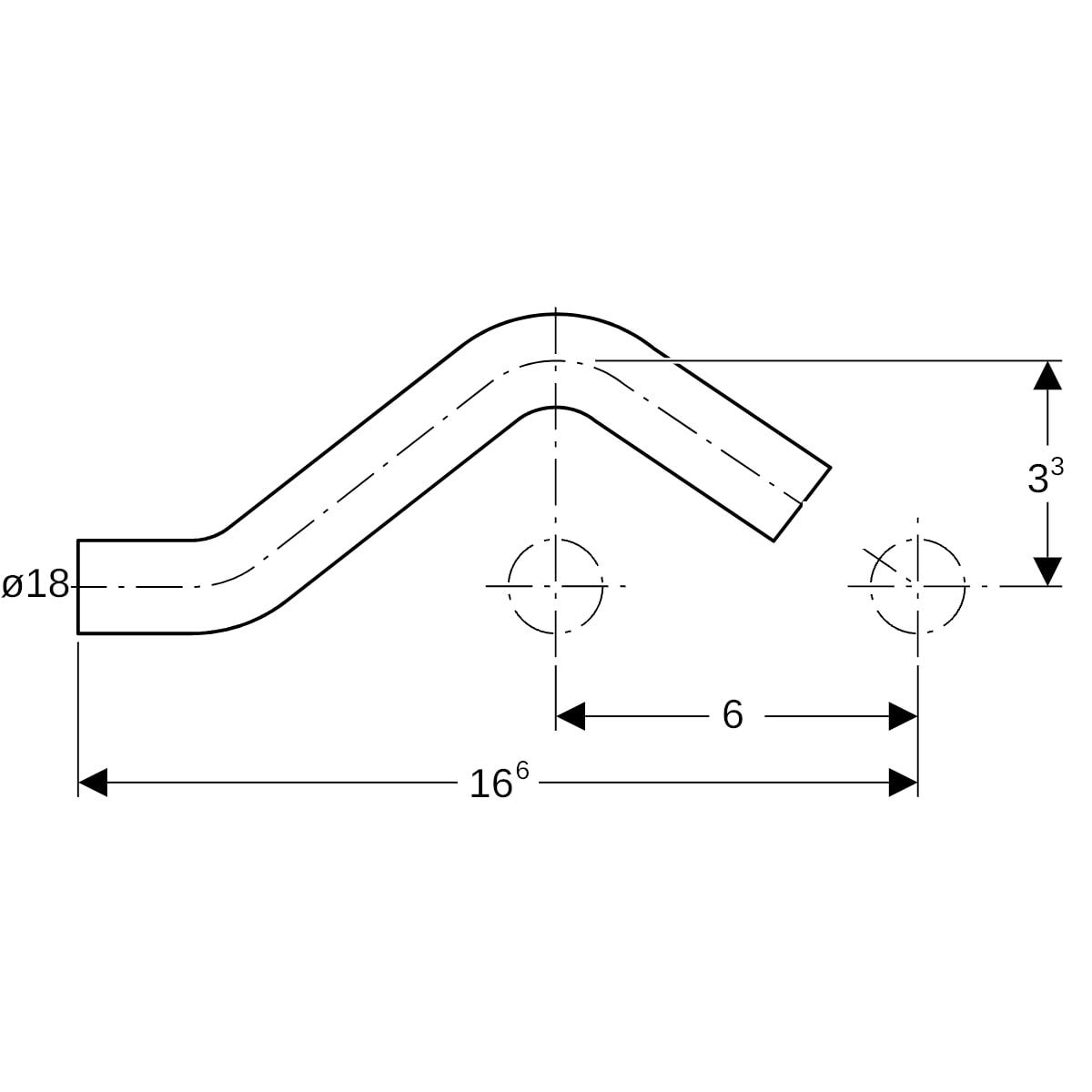 MAPRESS Edelstahl Pressfitting Sprungbogen mit Schiebeende