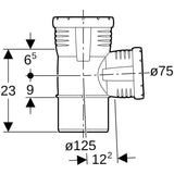 Geberit Silent-Pro Abzweig 87,5°