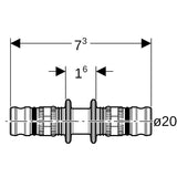 Geberit Mepla Kupplung: PVDF