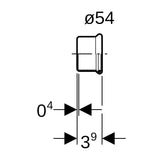 Geberit Mapress Kupfer Kappe (Gas)
