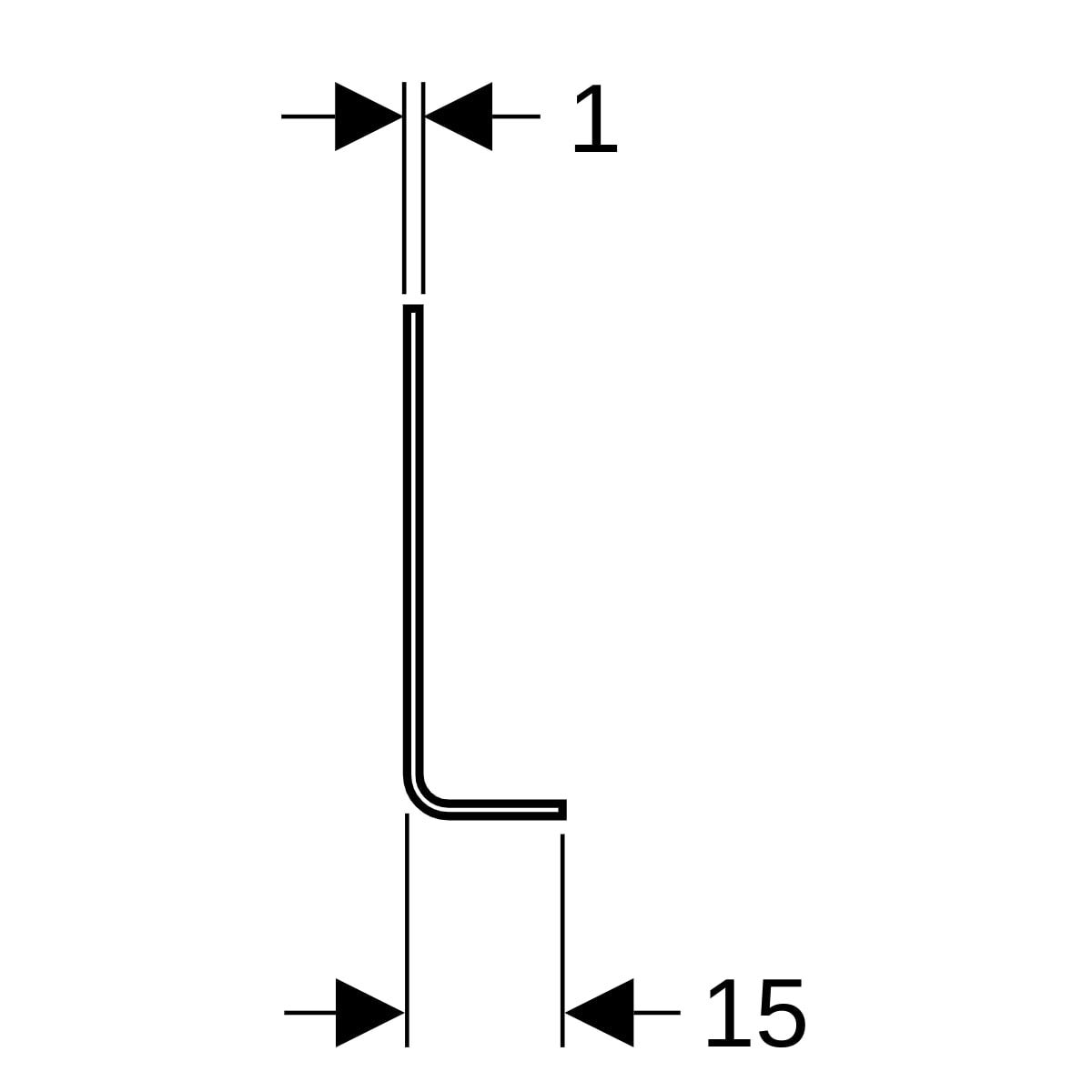 Geberit Kombifix Set Fußstützen (2 St.)