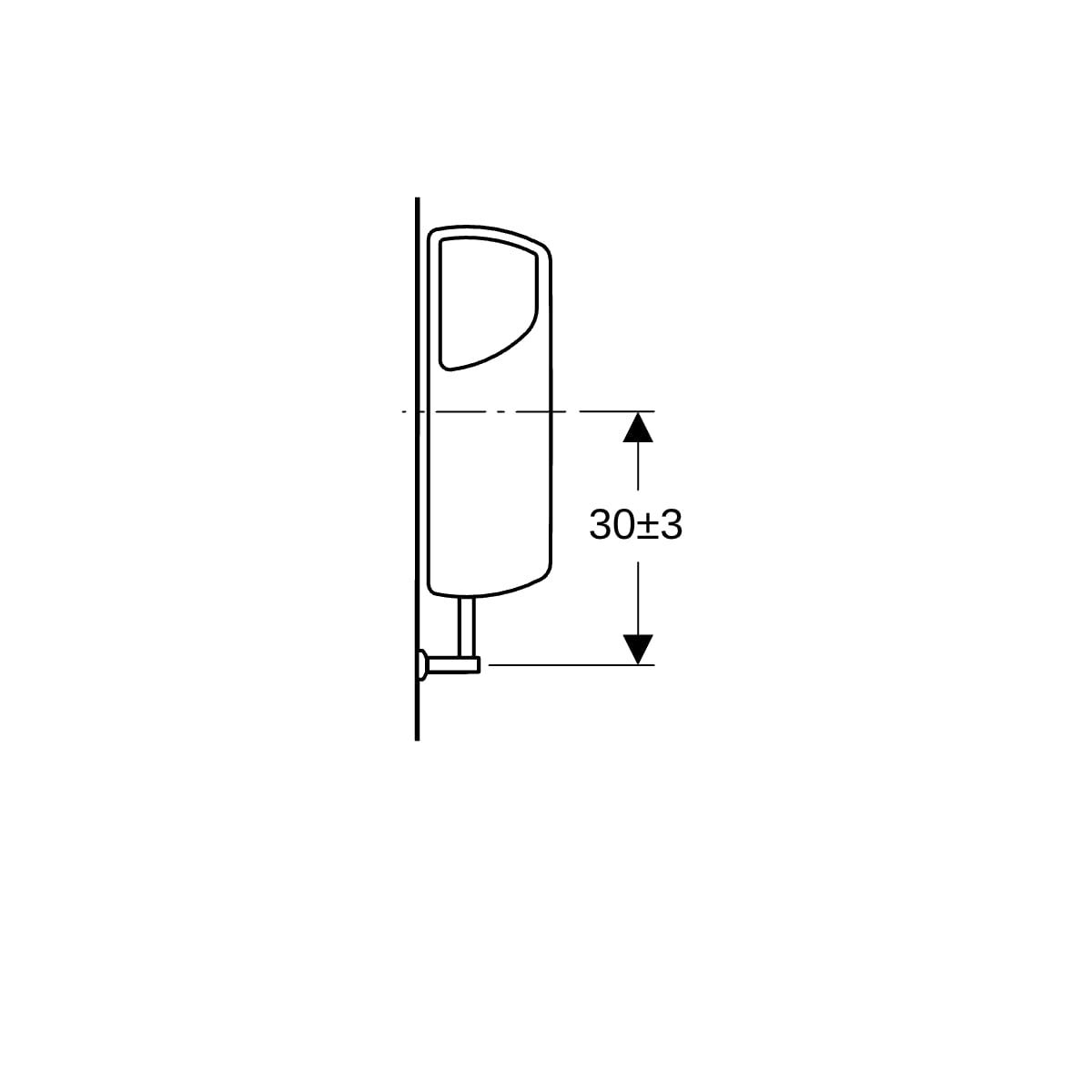 Geberit AP140 AP-Spülkasten Spül-Stopp-Spülung, Kunststoff, Außengewinde 1/2 Zoll, Spülvolumen 6 - 9 l, mit Eckventil, Bedienung Hebel, Geräuschklasse Füllventil Gruppe I, <=20 dB(A)