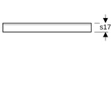 Geberit Isol Flex Schalldämmmatte: B=78cm