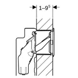 Geberit DuoFresh Einschub für Reinigungswürfel, für Sigma UP-Spülkasten 12 cm