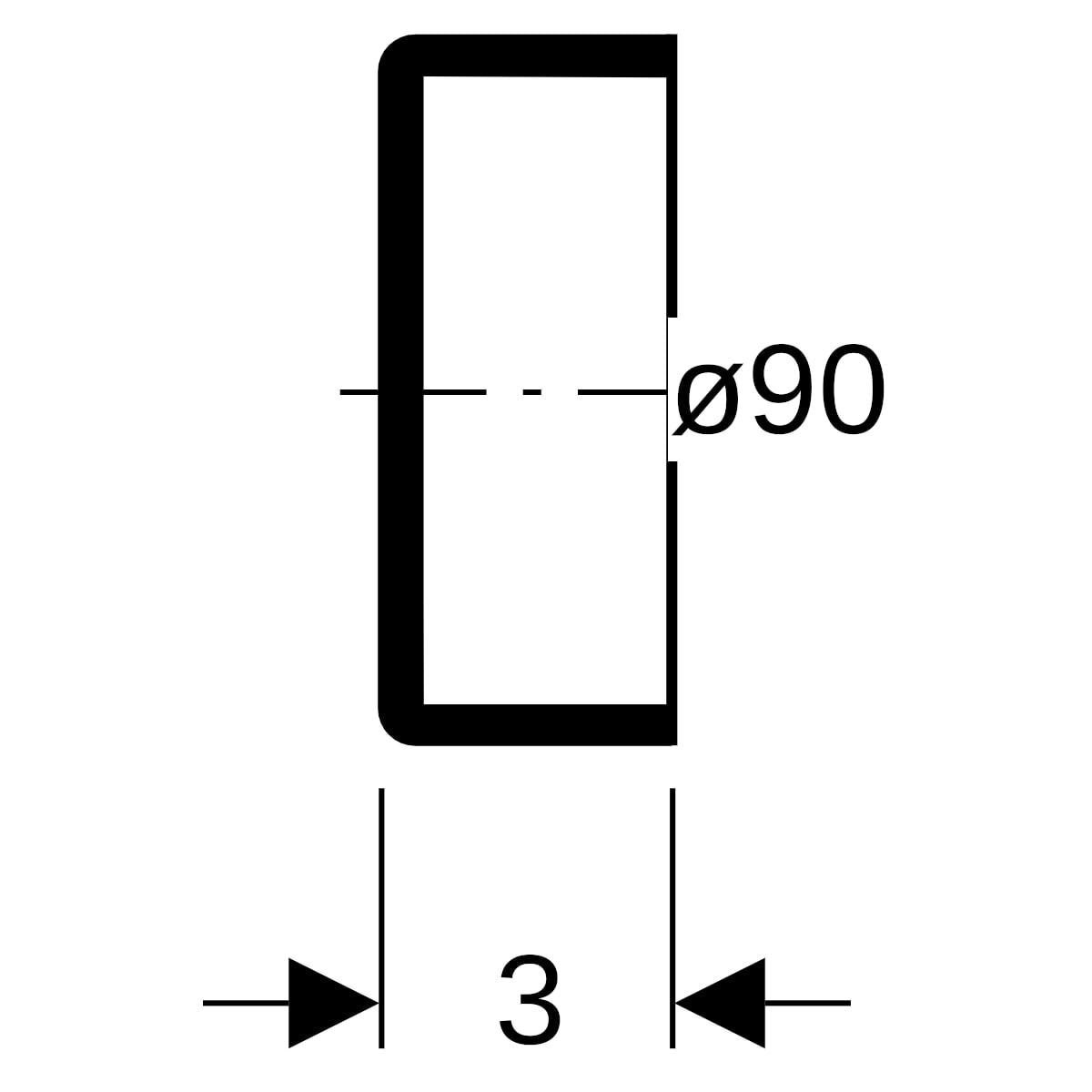 GEBERIT db20 Enddeckel