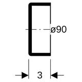 GEBERIT db20 Enddeckel
