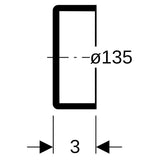 GEBERIT db20 Enddeckel