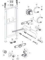 GE Duofix Element f. Urinal, 112-130 cm universell
