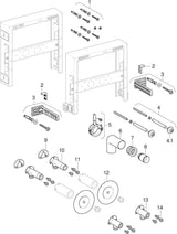 Geberit Kombifix Element für Waschtisch, Standarmatur