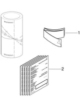 Geberit Rohrschott120: d=110mm, di=134mm