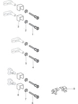 Geberit Duofix Set Wandanker für Einzelmontage, Ecklösung (2 St.)