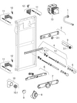 Geberit Kombifix Element für Urinal, 109–127 cm, universell