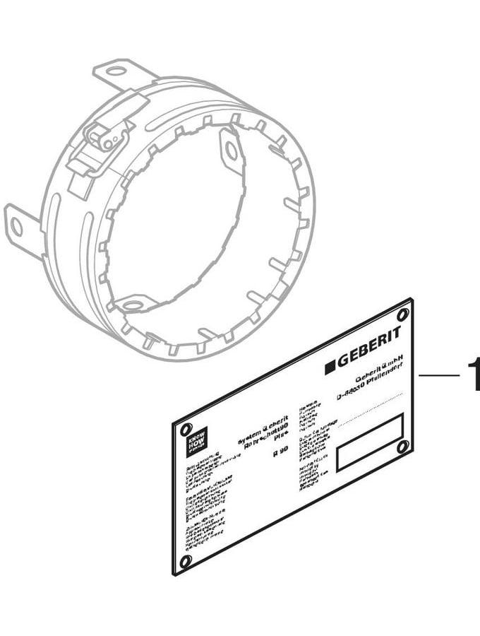 Geberit Rohrschott90 Plus EN