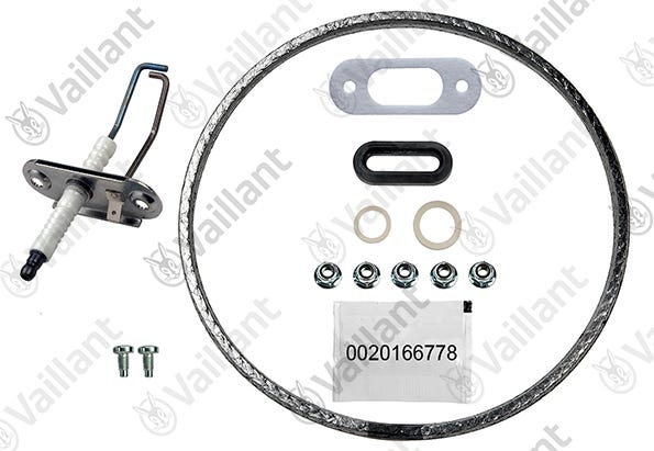 VAILLANT  Dichtungssatz, Elektrode Wart.set II VC 126+196+246+306/3-5 (R3,5) u.w. Vaillant-Nr. 0020218247