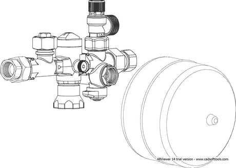 SYR Sicherheitscenter 4807 mit 12l-Membran-Ausdehnungsgefäß