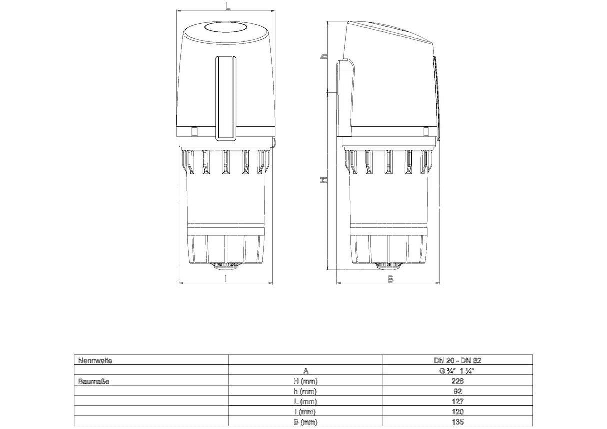SYR Feinfilter mit Druckminderer Drufi+ 2315 DFF, DN 20 bis 32