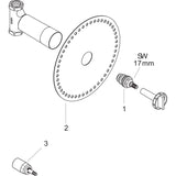 hansgrohe Grundkörper für Abstellventil Unterputz