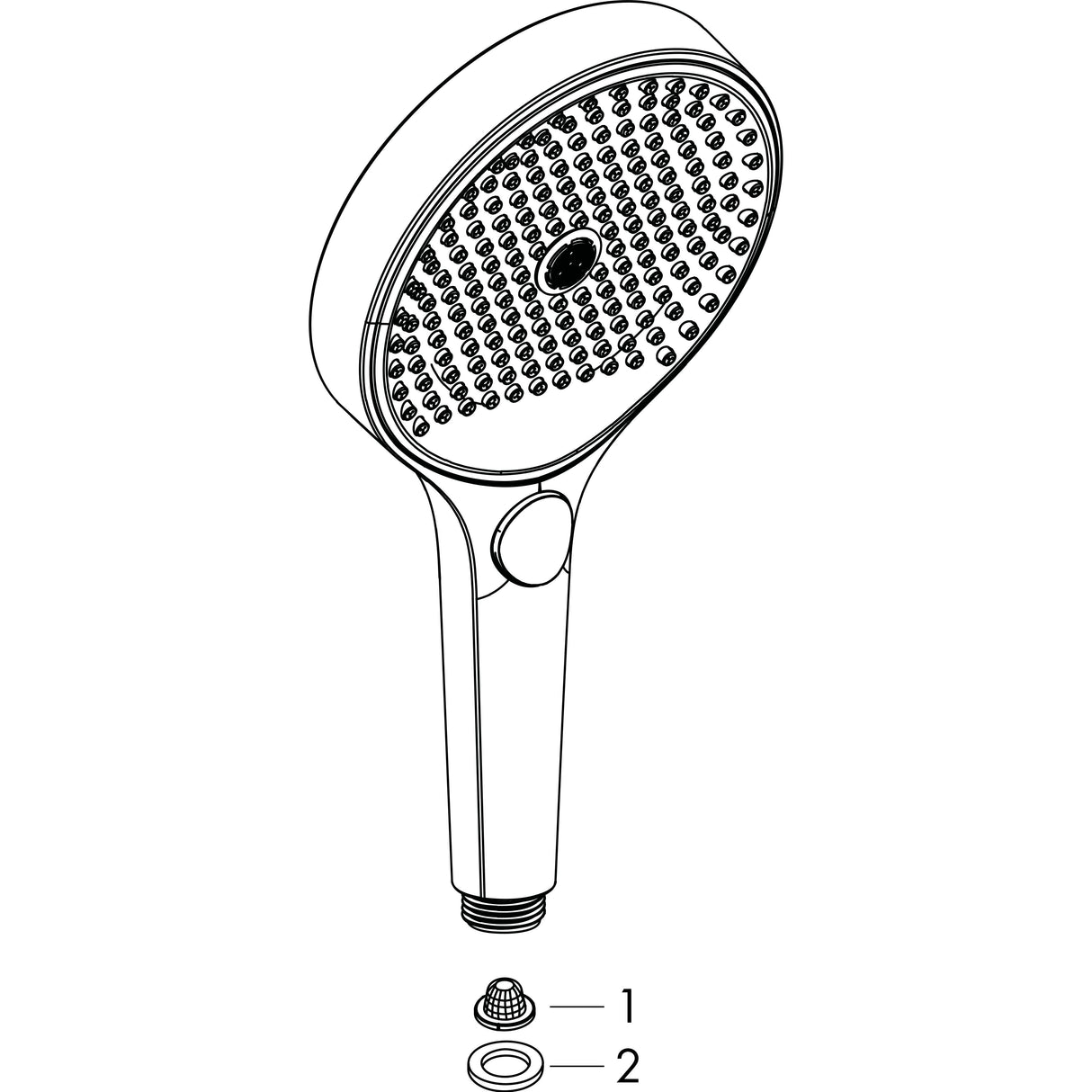hansgrohe Rainfinity Handbrause 130 3jet EcoSmart